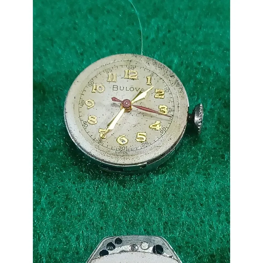 Old Wind Up Watch Movement Lot Of 9